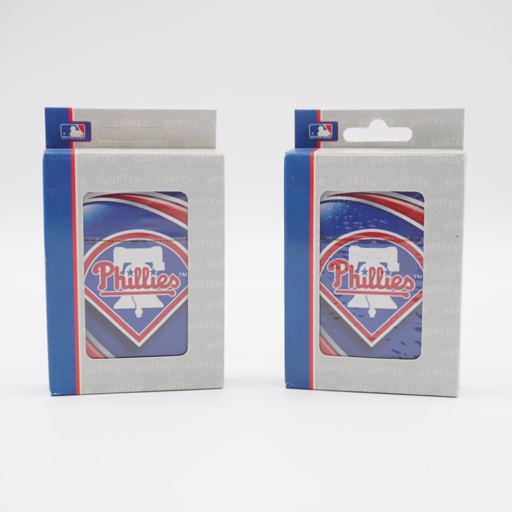 2 Sealed Playing Card Decks  Philadelphia Phillies